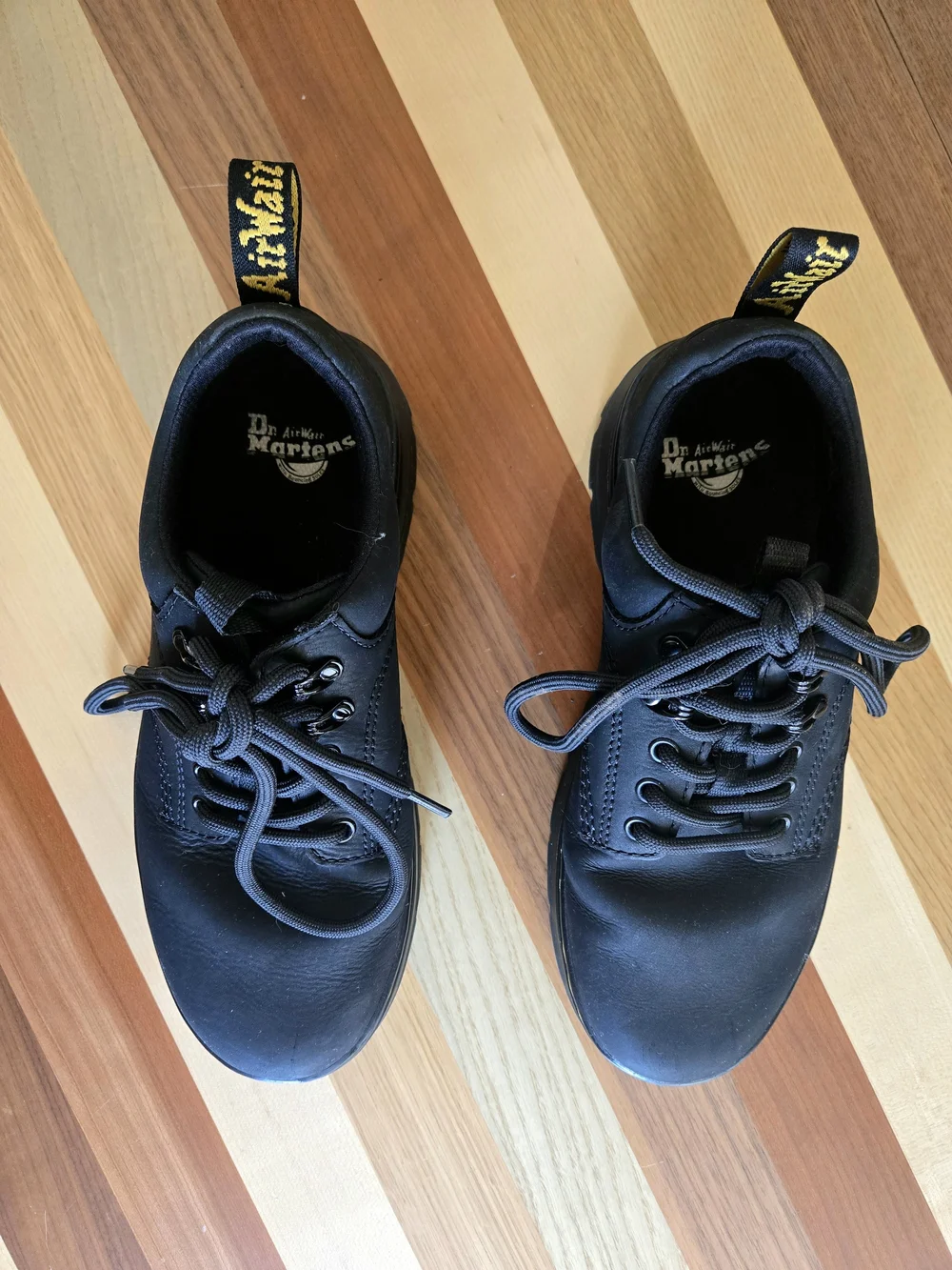 Dr. Martens black leather